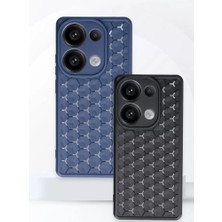 Uravas Store Xiaomi Redmi Note 13 Pro 5g Kılıf Petek Silikon Kapak - Lacivert