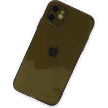 Uravas Store Iphone 12 Kılıf Fly Lens Silikon - Siyah