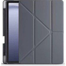 Uravas Store Huawei Honor Pad X9 11.5 Kılıf Kalemlikli Mars Tablet Kılıfı - Koyu Gri