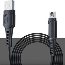 Uravas Store DC24 Micro USB Kablo 1.2m 4A - Siyah