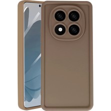 Uravas Store Xiaomi Redmi Note 14 Pro 4g Kılıf Viera Silikon - Kahverengi