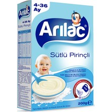 Arılac Sütlü Pirinçli Bebek Ek Gıdası 200 gr 0-6 Ay İçin Zengin Besin Değeri