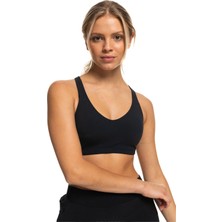 555 Roxy Heart Bra Kadın Siyah Fitness Bra