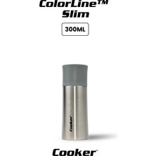 Cooker Colorline Soft 300 ml Paslanmaz Çelik Termos CKR2055
