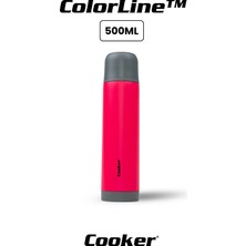 Cooker Colorline 500 ml Paslanmaz Çelik Termos CKR2021