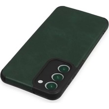Uravas Store Samsung Galaxy S23 Plus Kılıf Loop Deri Silikon - Yeşil