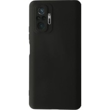Uravas Store Xiaomi Redmi Note 10 Pro Kılıf Nano Içi Kadife Silikon - Siyah