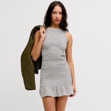 Jack & Jones Kadin Kayik Yaka Mini Elbise - Celina
