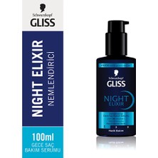 Gliss Night Elixir Nemlendirici Gece Saç Bakım Serumu 100 ml