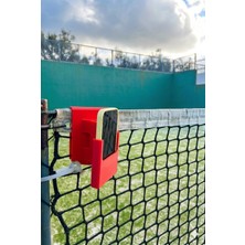 AKT Tenis & Padel Kortu Telefon Tutucu Açısı Ayarlanabilir Maç Video Kayıt Aparatı - Fileye Takılan Telefon Standı