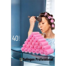 Uravas Store Turk Süngerli Gece Bigudisi 3 cm 40 Adet Solingen Professional
