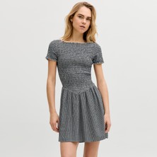 Jack & Jones Kadin Yuvarlak Yaka Kisa Elbise - Zoe