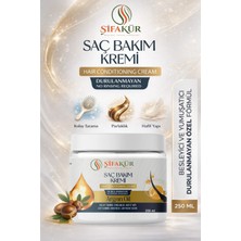 Şifakür Bitkisel Sağlık Ürünleri Şifakür Argan Yağlı Sülfatsız Durulanmayan Saç Kremi Besleyici Bakım Kolay Tarama 250ML