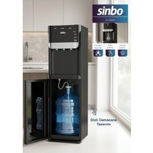 Sinbo SWD-6204 Gizli Damacanalı Su Sebili Sıcak Soğuk Ilık Su Otomatik Su Çekme Sistemi Çocuk Kilitli