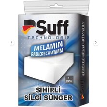 Suff Sihirli Silgi Sünger Ithal Temizlik Bakım Süngeri 3 Adet
