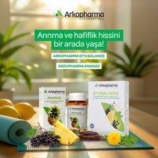 Arkopharma Ananas ve Dtx Balance Takviye Edici Gıda Seti, Organik Karahindiba, Kara Mürver, Turp ve Limon Içeren, 2'li Set