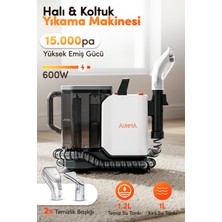 Özbience Aquaclean Pro 600 Halı ve Koltuk Yıkama Makinesi 600W 15KPA Islak-Kuru