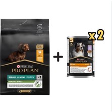 Pro Plan Tavuklu Küçük Irk Yavru Köpek Maması 3 kg + 2 Adet Pro Plan Everyday Nutrition Hindili Köpek Konservesi 400 gr