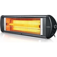 Luxell Ex-23 2300W Infrared Isıtıcı Duvar Montajlı Kullanım Alanına Uygun Şık Tasarım