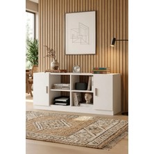 Yurudesign Vario F Ofis Kapaklı Kitaplık Dolap 3 Renk VO6-W