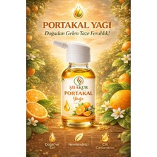 Şifakür Bitkisel Sağlık Ürünleri Şifakür Portakal Yağı Saf Doğal Canlandırıcı Cilt, Saç & Masaj Bakımı 20ML