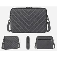 NS Reliable Ns MacBook Air/pro 15.6 Inç Uyumlu Darbeye Karşı Korumalı Laptop Çantası - Suya Dayanıklı Tasarım (Askılıklı)
