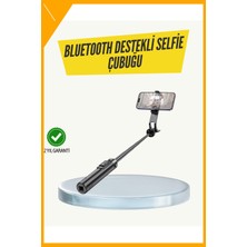 Esplendor Uzaktan Kumandalı Katlanabilir Bluetooth Selfie Çubuğu 130CM LED Işıklı