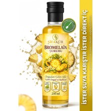 Şifakür Bitkisel Sağlık Ürünleri Şifakür Bromelain Şurubu Ananas L-Karnitin C Vitamini 250ML Günlük Destek