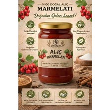 Şifakür Bitkisel Sağlık Ürünleri Şifakür Alıç Marmelatı Şeker Ilavesiz Katkısız Doğal Kahvaltılık 850G