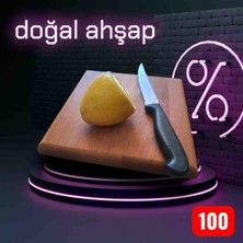 Ekübya Home % 💯 Doğal Ahşap Kesme Tahtası