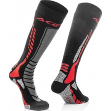 Acerbis Mx Pro Çorap Siyah Kırmızı