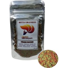 Atılım Akvaryum Betta Granules Betta Balığı Yemi Yüksek Protein