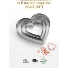 Yıldız Şekilli Kurabiye Kalıbı – Metal Kek ve Hamur Kalıbı, Şeker Hamuru Şekillendirici
