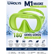 Molys M1 Dalış Maskesi + Antı Fog (Buğu Önleyici Film)
