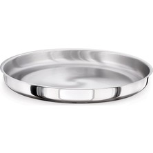 Kapp Yuvarlak Çelik Tepsi Ø 35 cm h : 6,5 cm ( 30703565 )