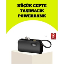 Epilons Dahili Type-c Konektörlü Mini 2000mah Powerbank