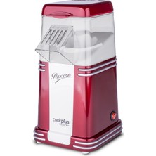 Cookplus RHP 310 Retro Mısır Patlatma Makinesi 1100W Güç ile Hızlı Hazırlama ve Sağlıklı Atıştırmalık