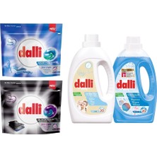 Dalli Çamaşır Deterjanı Ekonomik 4'lü Set