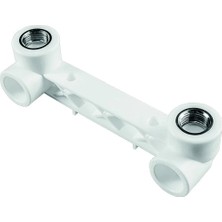 Uravas Store Mey Ithalat® Pvc Boru Pprc Sıva Altı Iç Dişli Çiftli Batarya Bağlantısı 20X1/2'' 10 Adet
