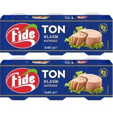 Fide Klasik Ton Balığı 6 x 80 gr