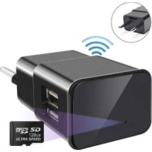 Sıcak Takip Şarj Adaptörü Casus Mini Gizli Wifi 1080P HD Kamera