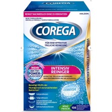 Corega Tablet 108'li Protez Temizleyici Günlük Kullanım için 99,9% Bakteri Temizleme Gücü