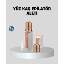 Epilons Kadınlar İçin Yüz Ve Kaş Epilatörü – Hassas Cilt Dostu, Pil İle Çalışan, Taşınabilir Ve Şık Tasarım