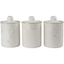 Mikasa Moor Pearl Mist 3lü Kavanoz Seti 600ML