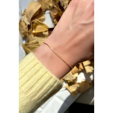 Spossy Silver Jewelry Zarif Zincir Bileklik