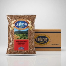 Çağlarsoy Organik Karabuğday 1 kg x 15 Adet Paket Glutensiz Doğal Tahıl Sağlıklı Beslenme