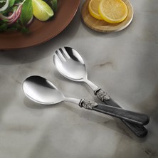 Aryıldız Positano 2 Parça Salata Servis Seti Gri