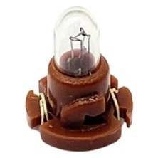 Premıum 12V Duylu Gösterge Ampulü Dipsiz 0.5 W (MF14) (Siyah Duy) Japon Tip