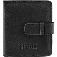 Fujifilm Instax Mini 11'li Siyah Renkli Albüm 21x21 cm Deri Çerçeve ile 72 Fotoğraf Kapasitesi