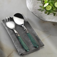Aryıldız Positano 2 Parça Salata Servis Seti Yeşil